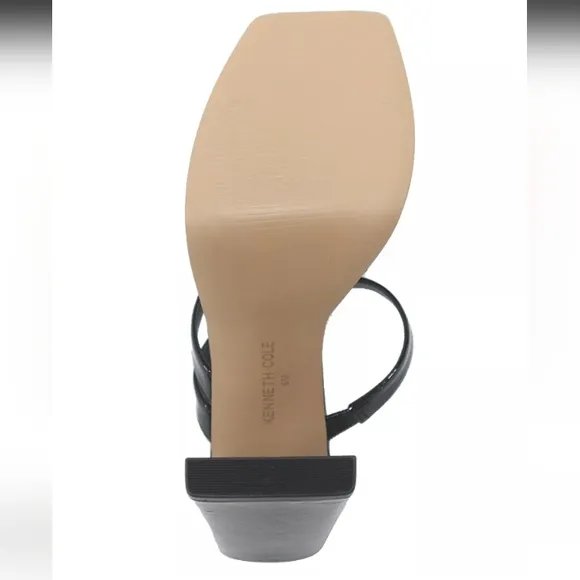 New w/Box Kenneth Cole New York Tala Vegan Leather Strappy Platform Sandals 7.5