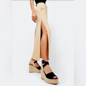 New w/o Box Sam Edelman Vada Espadrille Crossover Straps Wedge Sandals Size 7