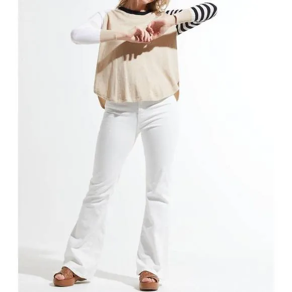NEW ZAKET &amp; PLOVER spots and stripes sweater in crema