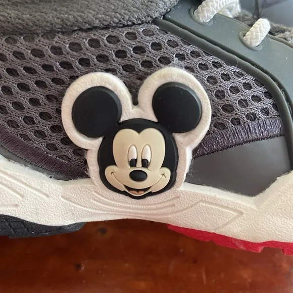 New Zara Disney Mickey Mouse Grey Sneakers size21