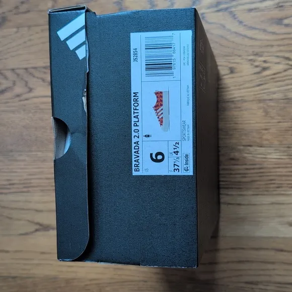 NIB FARM Rio Bravada 2.0 Platform Sneaker Adidas Collab Women's Size 6 Tucan