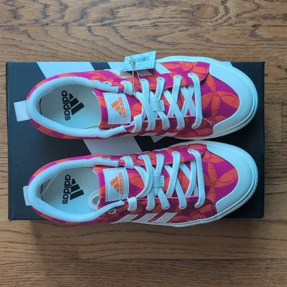 NIB FARM Rio Bravada 2.0 Platform Sneaker Adidas Collab Women's Size 7 Tucan