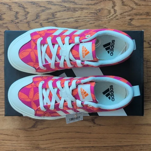 NIB FARM Rio Bravada 2.0 Platform Sneaker Adidas Collab Women's Size 7 Tucan
