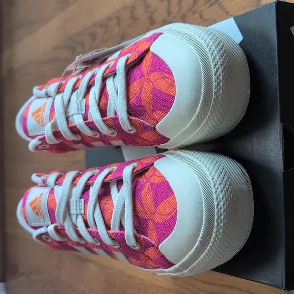 NIB FARM Rio Bravada 2.0 Platform Sneaker Adidas Collab Women's Size 7 Tucan