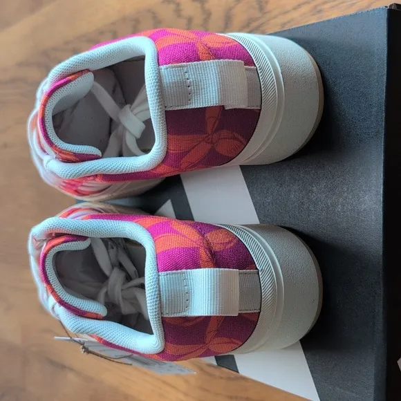 NIB FARM Rio Bravada 2.0 Platform Sneaker Adidas Collab Women's Size 7 Tucan