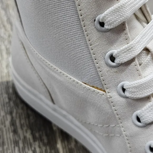NIB THAKOON High Top Pull On Sneakers in White