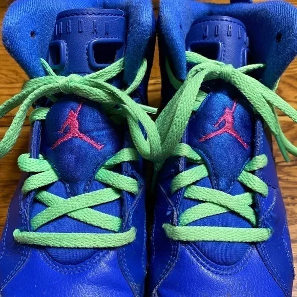 Nike 543389-439 Air Jordan Retro 6 Blue Kids US 2