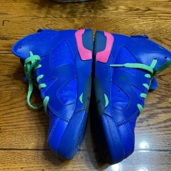 Nike 543389-439 Air Jordan Retro 6 Blue Kids US 2