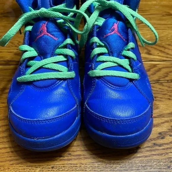 Nike 543389-439 Air Jordan Retro 6 Blue Kids US 2