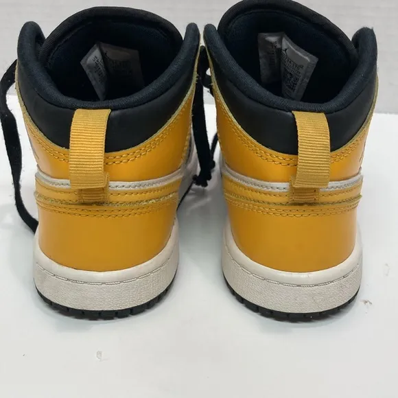 NIKE AIR JORDAN 1 MID UNIVERSITY GOLD 640734- 170  KIDS SNEAKERS