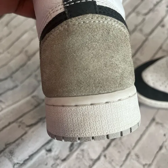 Nike Air Jordan Black and White High Top Sneakers Size 3.5Y Kids