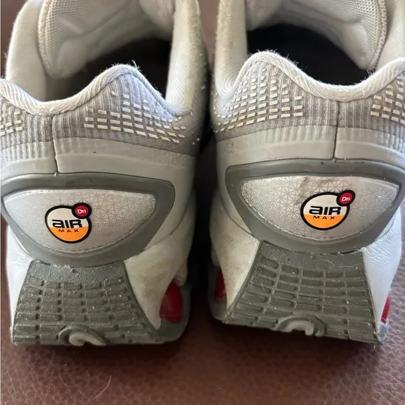 Nike air max dn Gray and Red Sneakers with Air Cushioning