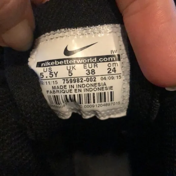 Nike Air Without a Doubt High Top Sneakers 5.5 Y