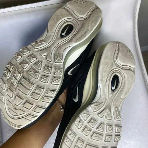 Nike Black Air Max 97  Sneakers Size 6Y