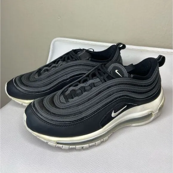 Nike Black Air Max 97  Sneakers Size 6Y