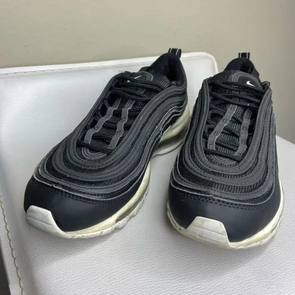 Nike Black Air Max 97  Sneakers Size 6Y