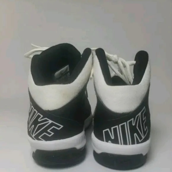 Nike Black &amp; White High Top  Stutter Step Boy's Sneakers Size 6Y
