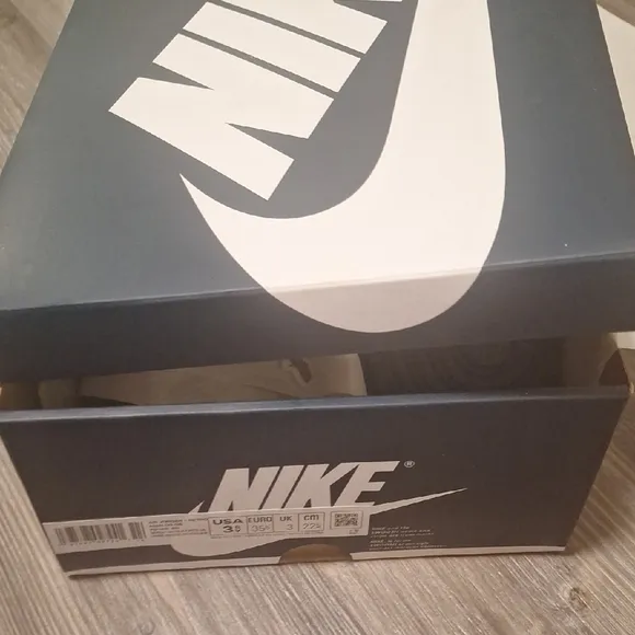 Nike Black and White Classic High-Top Sneakers