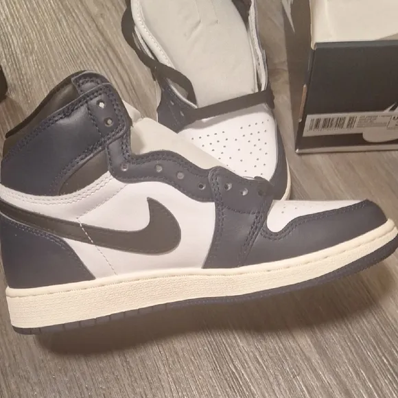 Nike Black and White Classic High-Top Sneakers