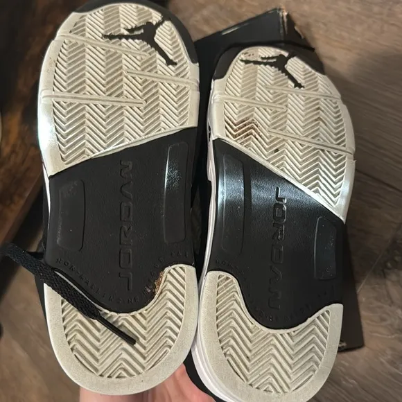 Nike Black and White High-Top Sneakers