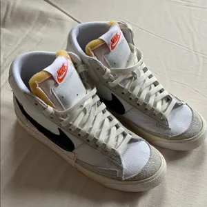 Nike Blazer White and Black High-Top Sneakers blazer