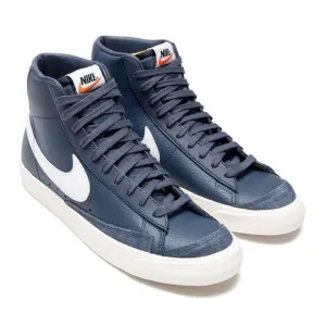 Nike Blazers Mid '77  Navy Blue and White  Women’s 8 Men’s 6.5