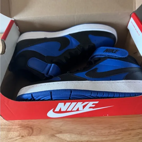 Nike Court Borough Mid 2 High Top Big Kid Sneakers