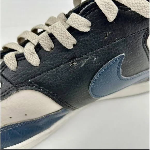 Nike DN3777-004 Black Gray Nike Swoosh High-Top Sneakers US 13