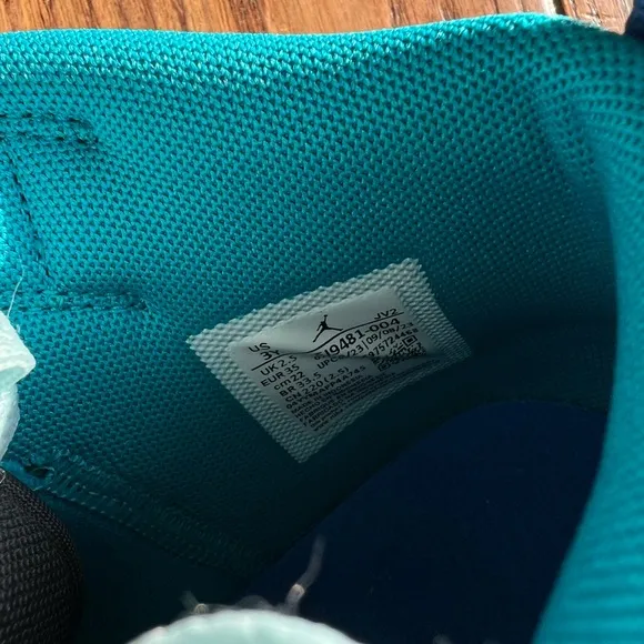 Nike Jordan Kids' Blue and Black High-Top Sneakers