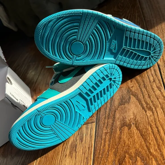 Nike Jordan Kids' Blue and Black High-Top Sneakers