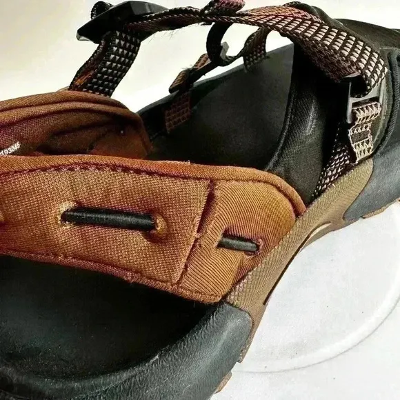 Nike Oneonta Next Nature Sandals Women 7 Brown Black Strappy Trail DJ6604-002