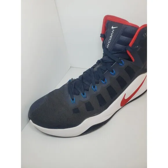 Nike Zoom Hyperdunks High Top Sneaker US 11 Mens Olympic 2016 Lace Up EU 45