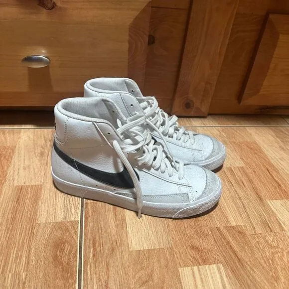Nike Blazers White High-Top Sneakers