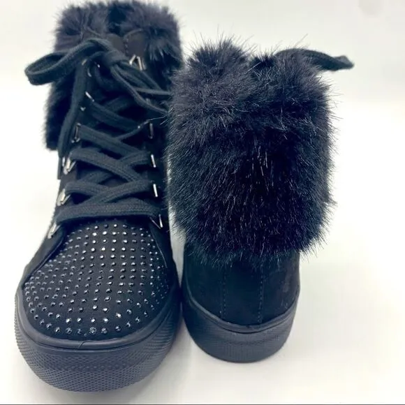 Nina Ricci High Top Embellished Sneakers (2)