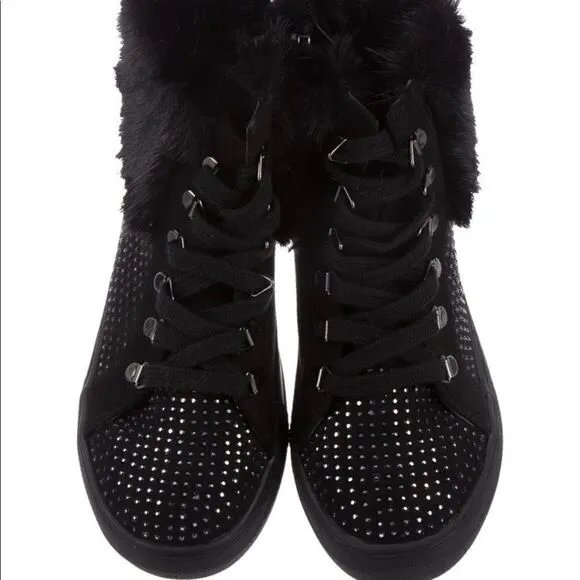 Nina Ricci High Top Embellished Sneakers (2)