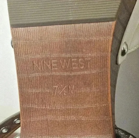 Nine West Jayce platform sandals Size 7.5