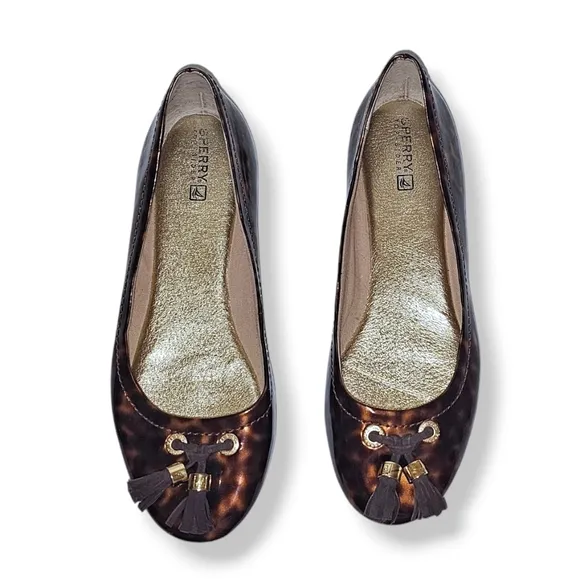 NWOB Sperry Bliss Patent Ballet Flats