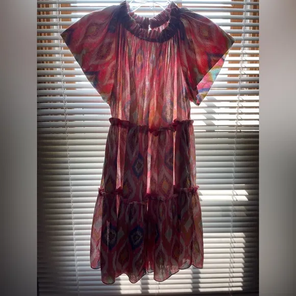 NWOT Charina Sarte Ikat Dress (Size: Med.)