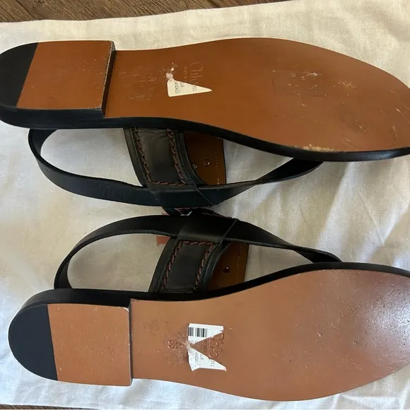 NWOT, Chloe Demi flat sling back thong sandals, 36 (5/6)