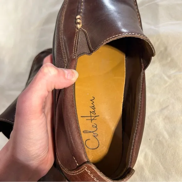 NWOT Cole Haan Men’s Tucker Venetian Loafers - Brown, size 10.5
