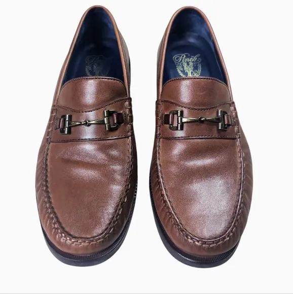NWOT Cole Haan Pinch Horsebit Loafers Brown Leather Men's Size 10 M