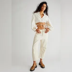 NWOT Free People We The Free Osaka Relaxed Jeans