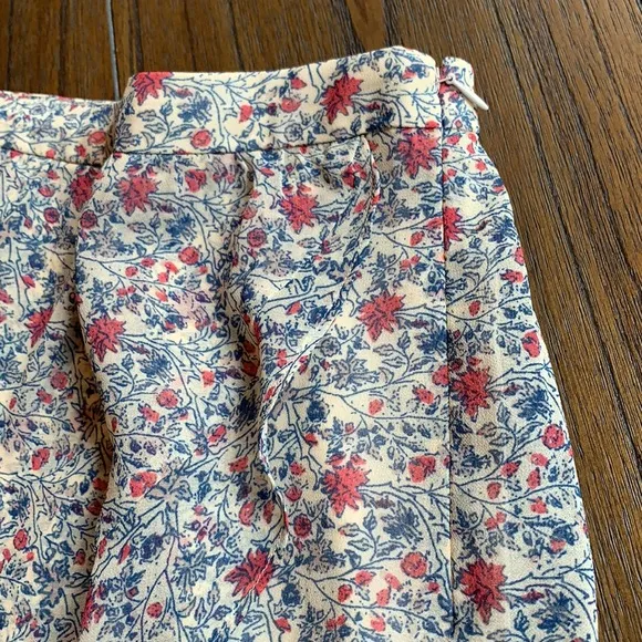 NWOT Madewell Ruffle-Wrap Midi Skirt/Shadowpetal