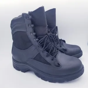 NWOT Thorogood 8&quot; Waterproof Insulated Peacekeeper Black Boots size 9.5 W
