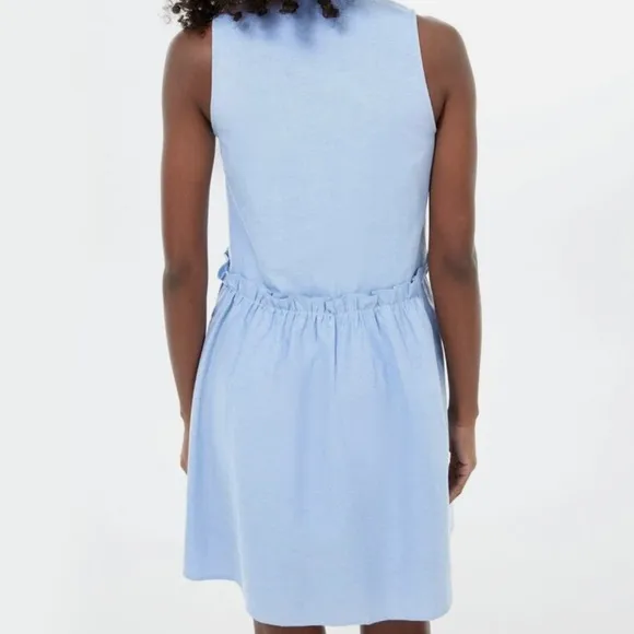 NWOT Tuckernuck Oxford Blue Sleeveless Royal Shirt Dress