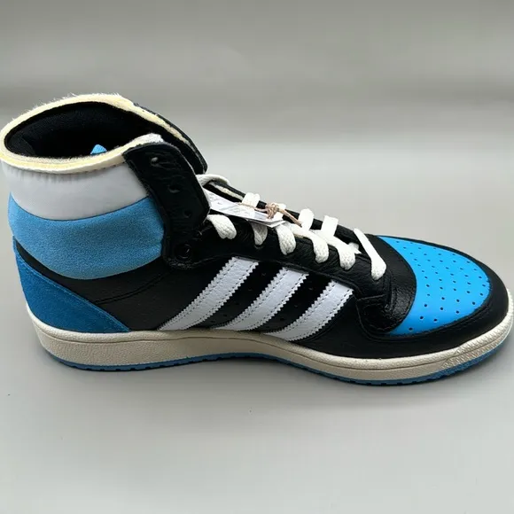 NWT! Adidas Men’s Top RB Ten High Top Sneakers Blue, Black, White