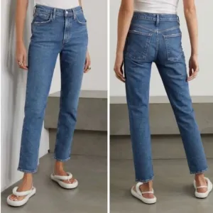 NWT AGOLDE Merrel Jean Mid Rise Straight 28