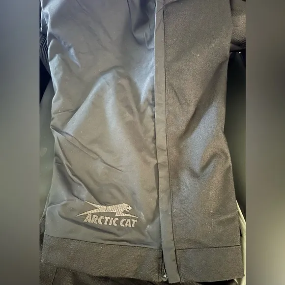 NWT- Arctic Cat Men’s PTS, Team Arctic Mechanic BIB’s  SIZE: 3XL COLOR: Black