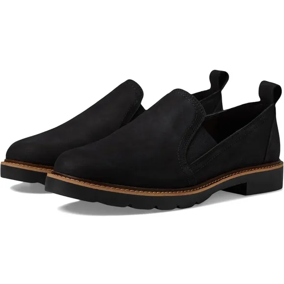 NWT • Blondo • Women's Phoebe Loafer • Black Nubuck • Size 6.5M • Waterproof • 😍