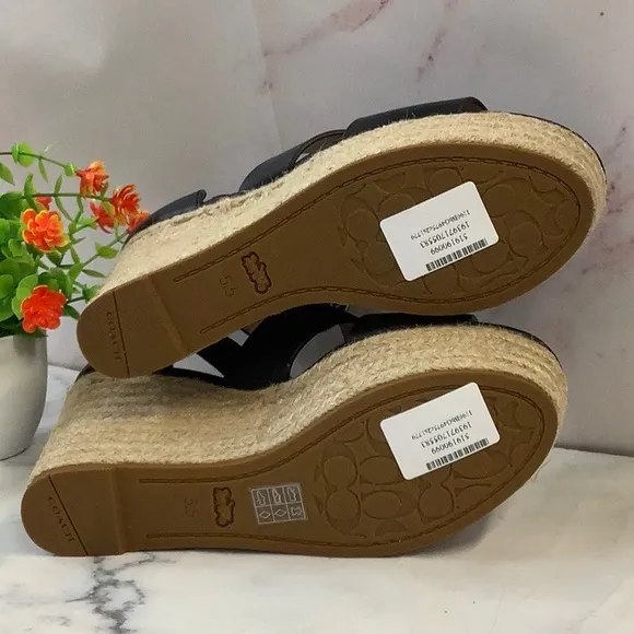 NWT Coach Women's Wedges